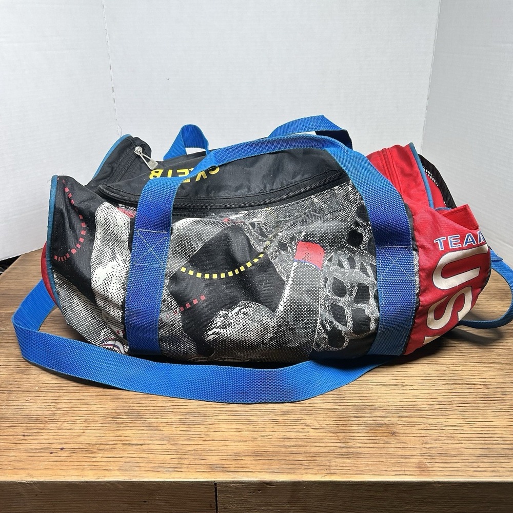 Vintage USA Olympics Michael Jordan Basketball‎ Duffle Bag 90s READ
